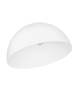 Onia 50cm Bowl Semi Flush Ceiling Light Sandy White E27 1x12W-1