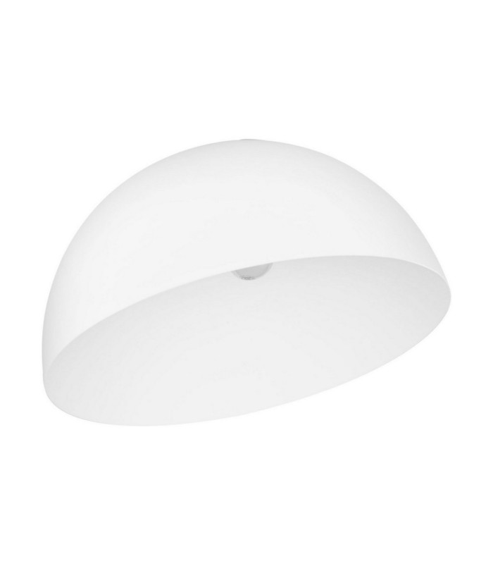 Onia 50cm Bowl Semi Flush Ceiling Light Sandy White E27 1x12W-1
