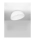 Onia 50cm Bowl Semi Flush Ceiling Light Sandy White E27 1x12W-3