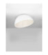 Onia 50cm Bowl Semi Flush Ceiling Light Sandy White E27 1x12W-4