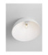 Onia 50cm Bowl Semi Flush Ceiling Light Sandy White E27 1x12W-5