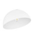 Onia 40cm Bowl Semi Flush Ceiling Light Sandy White E27 1x12W-1