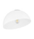 Onia 30cm Bowl Semi Flush Ceiling Light Sandy White E27 1x12W-1