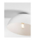 Onia 30cm Bowl Semi Flush Ceiling Light Sandy White E27 1x12W-2