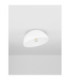 Onia 30cm Bowl Semi Flush Ceiling Light Sandy White E27 1x12W-3
