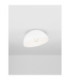 Onia 30cm Bowl Semi Flush Ceiling Light Sandy White E27 1x12W-4