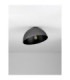 Onia 30cm Bowl Semi Flush Ceiling Light Dark Grey Sandy Black E27 1x12W-3