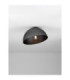 Onia 30cm Bowl Semi Flush Ceiling Light Dark Grey Sandy Black E27 1x12W-4