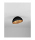 Onia 30cm Bowl Semi Flush Ceiling Light Sandy Black Gold E27 1x12W-3