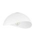 Opsi 40cm Bowl Semi Flush Ceiling Light Sandy White E27 1x12W-1