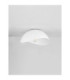 Opsi 40cm Bowl Semi Flush Ceiling Light Sandy White E27 1x12W-3