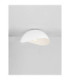 Opsi 40cm Bowl Semi Flush Ceiling Light Sandy White E27 1x12W-4