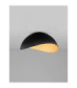 Opsi 50cm Bowl Semi Flush Ceiling Light Sandy Black Gold E27 1x12W-4