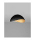 Opsi 40cm Bowl Semi Flush Ceiling Light Sandy Black Gold E27 1x12W-3