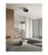 Opsi 40cm Bowl Semi Flush Ceiling Light Dark Grey Sandy Black E27 1x12W-2