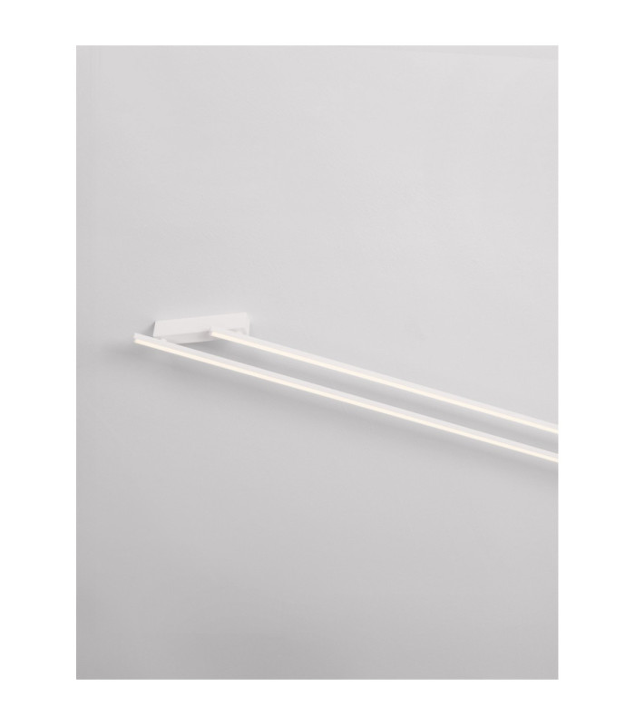 Briana Integrated LED Semi Flush Ceiling Light Sandy White Triac Dimmable LED 39W 2245lm 3000K-6