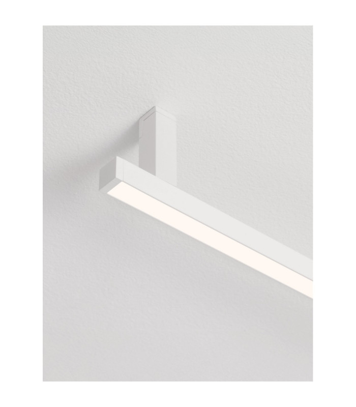 Briana Integrated LED Semi Flush Ceiling Light Sandy White Triac Dimmable LED 39W 2245lm 3000K-8