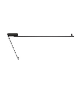 Briana Integrated LED Semi Flush Ceiling Light Sandy Black Triac Dimmable LED 39W 2245lm 3000K-1