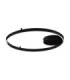 Hedra Integrated LED Semi Flush Ceiling Light Sandy Black Triac Dimmable LED 60W 4999lm 3000K-1