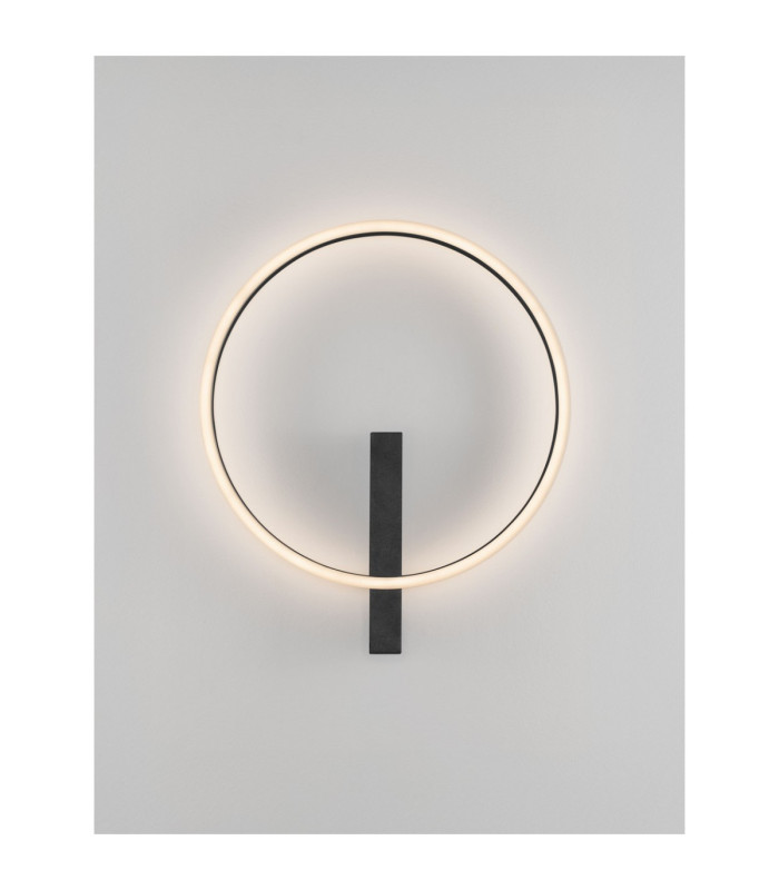 Semper Integrated LED Wall Lamp Sandy Black Triac Dimmable LED 29W 975lm 2700-3000-4000K CCT-5
