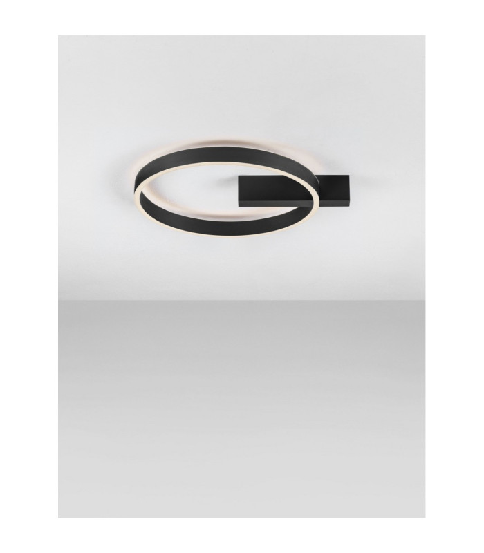 Semper Integrated LED Wall Lamp Sandy Black Triac Dimmable LED 29W 975lm 2700-3000-4000K CCT-13