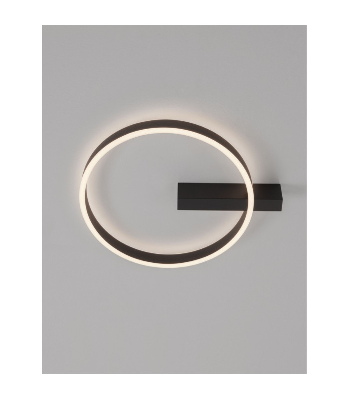 Semper Integrated LED Wall Lamp Sandy Black Triac Dimmable LED 29W 975lm 2700-3000-4000K CCT-15