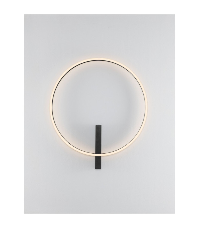 Semper Integrated LED Wall Lamp Sandy Black Triac Dimmable LED 47W 1440lm 2700-3000-4000K CCT