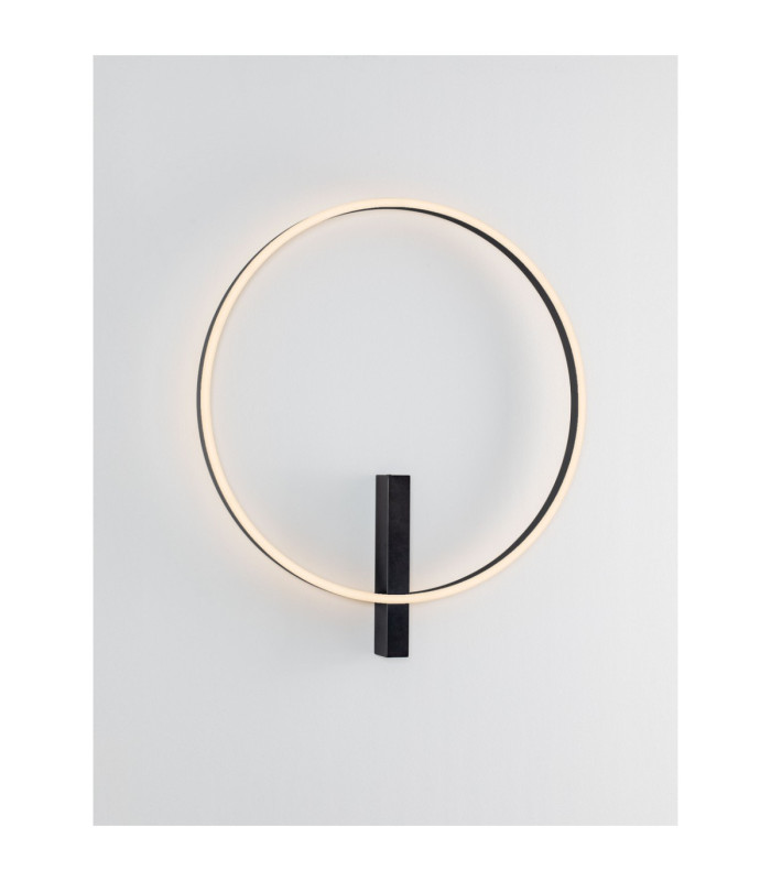 Semper Integrated LED Wall Lamp Sandy Black Triac Dimmable LED 47W 1440lm 2700-3000-4000K CCT
