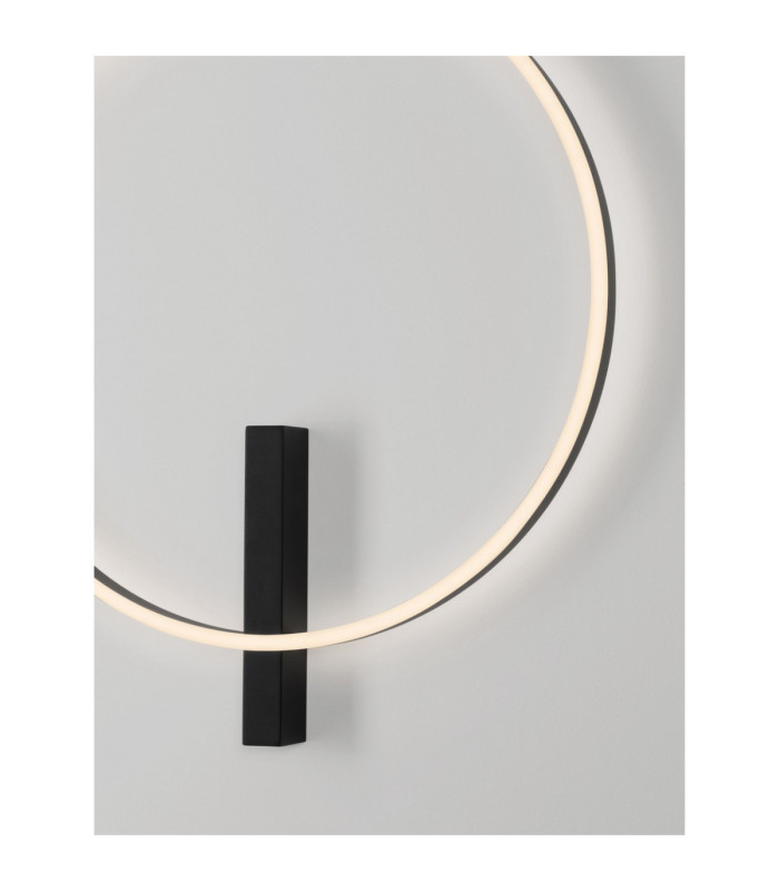 Semper Integrated LED Wall Lamp Sandy Black Triac Dimmable LED 47W 1440lm 2700-3000-4000K CCT