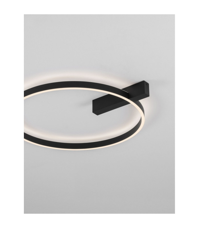 Semper Integrated LED Wall Lamp Sandy Black Triac Dimmable LED 47W 1440lm 2700-3000-4000K CCT