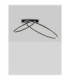 Kiklos Integrated LED Semi Flush Ceiling Light Sandy Black Triac Dimmable LED 42W 1923lm 3000K-4