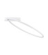 Kiklos Integrated LED Semi Flush Ceiling Light Sandy White Triac Dimmable LED 30W 1250lm 3000K-1