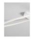 Kiklos Integrated LED Semi Flush Ceiling Light Sandy White Triac Dimmable LED 30W 1250lm 3000K-5