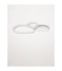 Altus Integrated LED Semi Flush Ceiling Light Sandy White Triac Dimmable LED 31W 1787lm 3200K-3