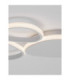 Altus Integrated LED Semi Flush Ceiling Light Sandy White Triac Dimmable LED 31W 1787lm 3200K-6