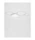 Altus Integrated LED Semi Flush Ceiling Light Sandy White Triac Dimmable LED 48W 2743lm 3200K-3