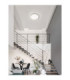 Odrey Integrated LED Semi Flush Ceiling Light Sandy White LED 22W 1540lm 3000K-2