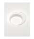 Odrey Integrated LED Semi Flush Ceiling Light Sandy White LED 22W 1540lm 3000K-4