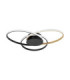 Aveo Integrated LED Semi Flush Ceiling Light Sandy Black Gold Triac Dimmable LED 48W 2380lm 3200K-1