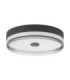 Helios Flush Ceiling Light Sandy Black Smokey 2700-5000K-1