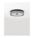 Helios Flush Ceiling Light Sandy Black Smokey 2700-5000K-3