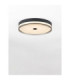 Helios Flush Ceiling Light Sandy Black Smokey RGB surrounding-4
