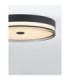 Helios Flush Ceiling Light Sandy Black Smokey RGB surrounding-5