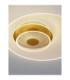 Copo Integrated LED Semi Flush Ceiling Light Brass Gold Triac Dimmable LED 29W 19L05m 3000K-8