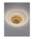 Copo Integrated LED Semi Flush Ceiling Light Brass Gold Triac Dimmable LED 35W 2189lm 3000K-4