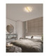 Copo Integrated LED Semi Flush Ceiling Light Brass Gold Triac Dimmable LED 20W 1106lm 3000K-2