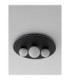 Velna Globe Ceiling Light Opal Sandy Black Triac Dimmable LED 52W 2080lm 3000K-3