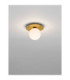 Indigo 23cm Globe Ceiling Light Gold Opal LED G9 1x5W-2