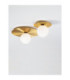 Indigo 23cm Globe Ceiling Light Gold Opal LED G9 1x5W-7