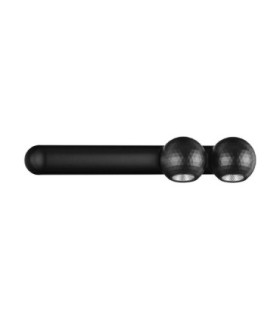 Notic Twin Ceiling Spotlight Sandy Black LED 14W 910lm 3000K-1